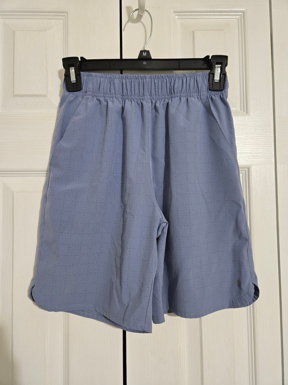 Rbx large 14/16 boys light blue shorts
